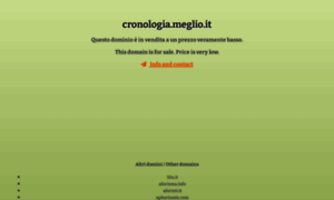 Cronologia.meglio.it thumbnail