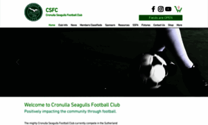 Cronullaseagullsfc.com thumbnail