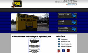 Crookedcreekstorage.com thumbnail