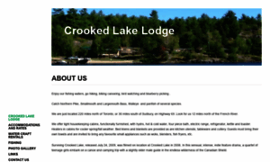 Crookedlakelodge.ca thumbnail