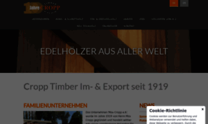 Cropp-timber.com thumbnail