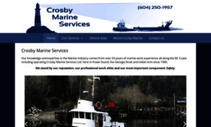 Crosbymarine.ca thumbnail