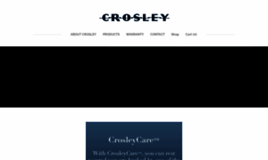 Crosley.com thumbnail