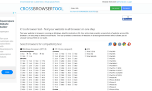 Crossbrowsertool.com thumbnail