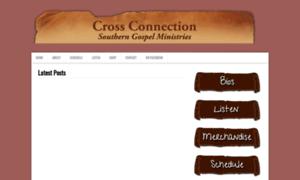 Crossconnectionministries.com thumbnail