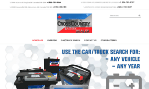 Crosscountrybatterydealer.com thumbnail