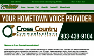 Crosscountrycommunications.com thumbnail
