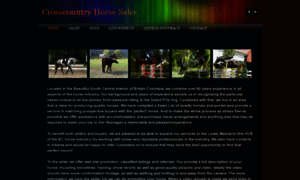 Crosscountryhorsesales.com thumbnail