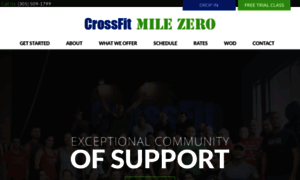 Crossfitmilezero.com thumbnail