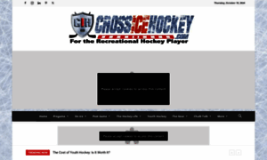 Crossicehockey.com thumbnail