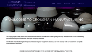 Crossmanmfg.com thumbnail