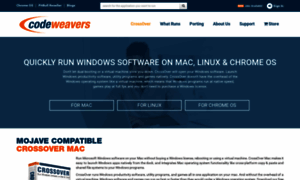 Crossover.codeweavers.com thumbnail