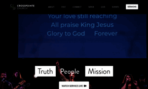 Crosspointechurch.org thumbnail