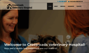 Crossroads-vet.com thumbnail