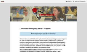 Crossroadsemergingleadersprogram.submittable.com thumbnail