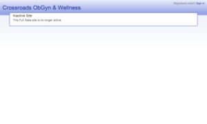 Crossroadsobgynandwellnesspa.fullslate.com thumbnail