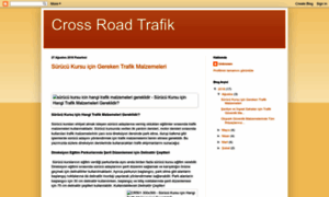 Crossroadtrafik.blogspot.com.tr thumbnail