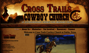 Crosstrailscowboychurch.org thumbnail