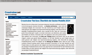 Crosstrainer.net thumbnail
