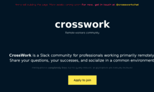 Crosswork.chat thumbnail