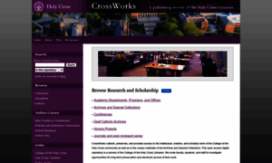 Crossworks.holycross.edu thumbnail