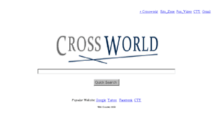 Crossworld.co.in thumbnail