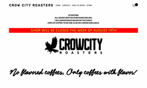 Crowcityroasters.com thumbnail