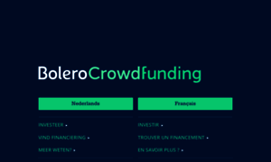 Crowdfunding.bolero.be thumbnail