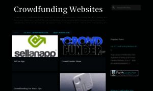 Crowdfundingwebsites.blogspot.com thumbnail