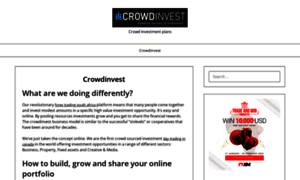 Crowdinvest.co.za thumbnail