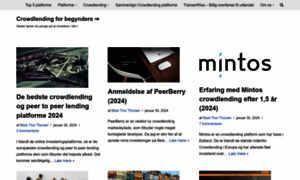 Crowdlendingdanmark.dk thumbnail