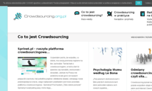 Crowdsourcing.org.pl thumbnail