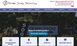 Crowncolonypediatrics.com thumbnail