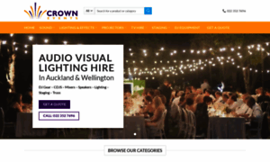 Crownevents.co.nz thumbnail