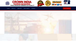 Crownindiamovers.com thumbnail