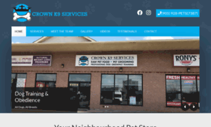 Crownk9services.com thumbnail