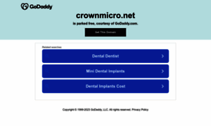 Crownmicro.net thumbnail