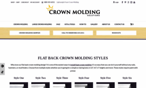 Crownmoldingsolutions.com thumbnail