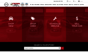 Crownnissan.com thumbnail