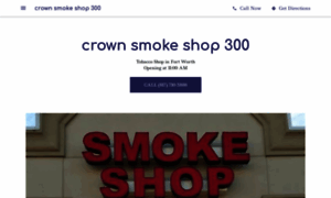 Crownsmokeshop300.business.site thumbnail