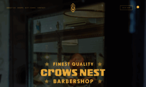 Crowsnestbarbershop.com thumbnail