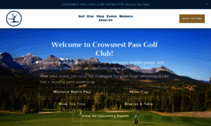 Crowsnestpassgolf.com thumbnail