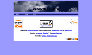 Crowther.info thumbnail