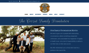 Crozatfamilyfoundation.org thumbnail