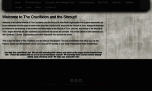 Crucifixionshroud.com thumbnail