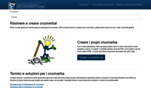 Cruciverba-soluzioni.com thumbnail