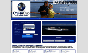 Cruiseclubinternational.co.uk thumbnail