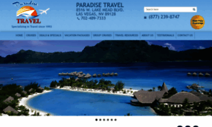 Cruiseparadisetravel.com thumbnail