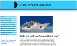 Cruisereviewsguide.com thumbnail