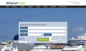 Cruises.traveldealsandnews.com thumbnail